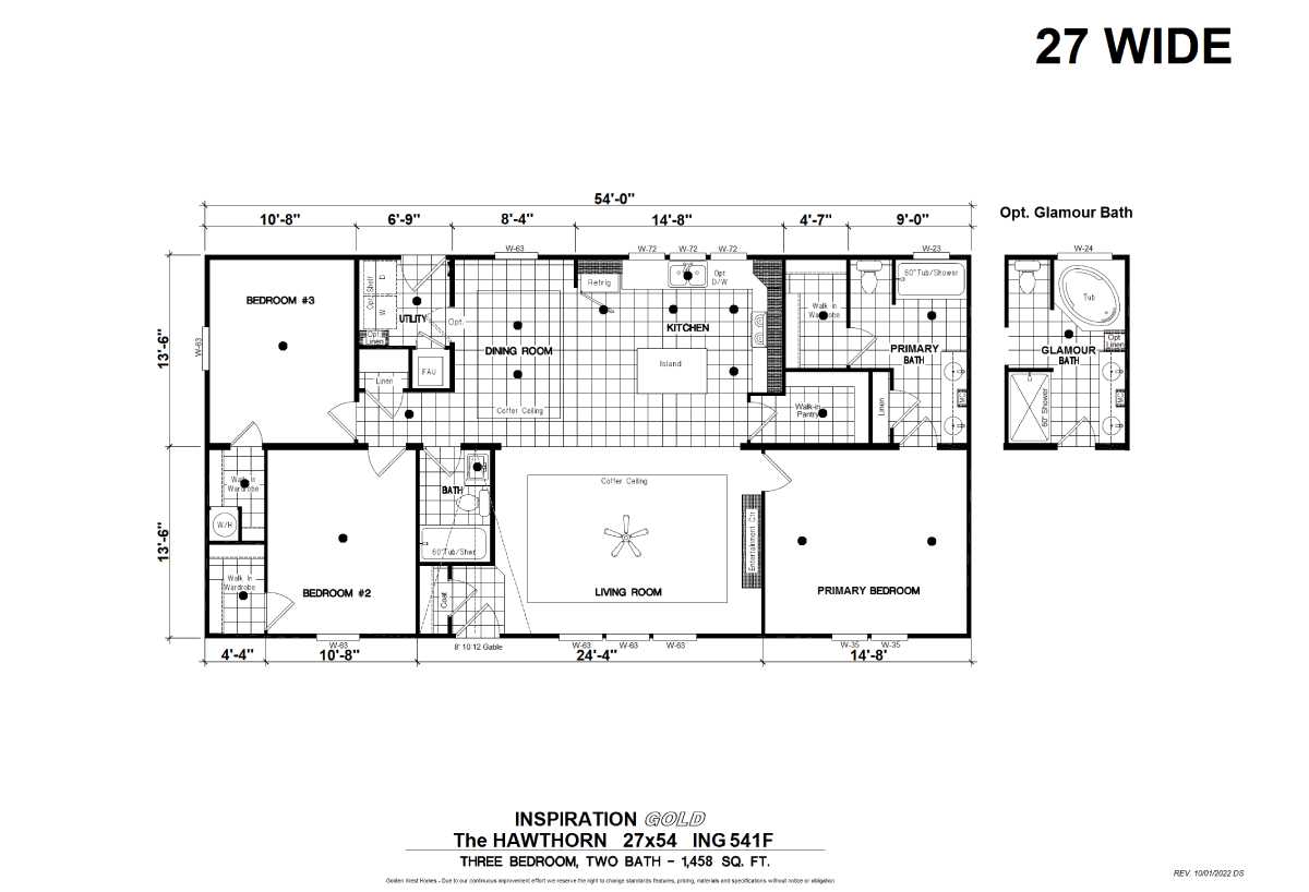 Inspiration Gold Series Hawthorn ING 541F by Golden West Homes Mountain View Homes Grays Harbor